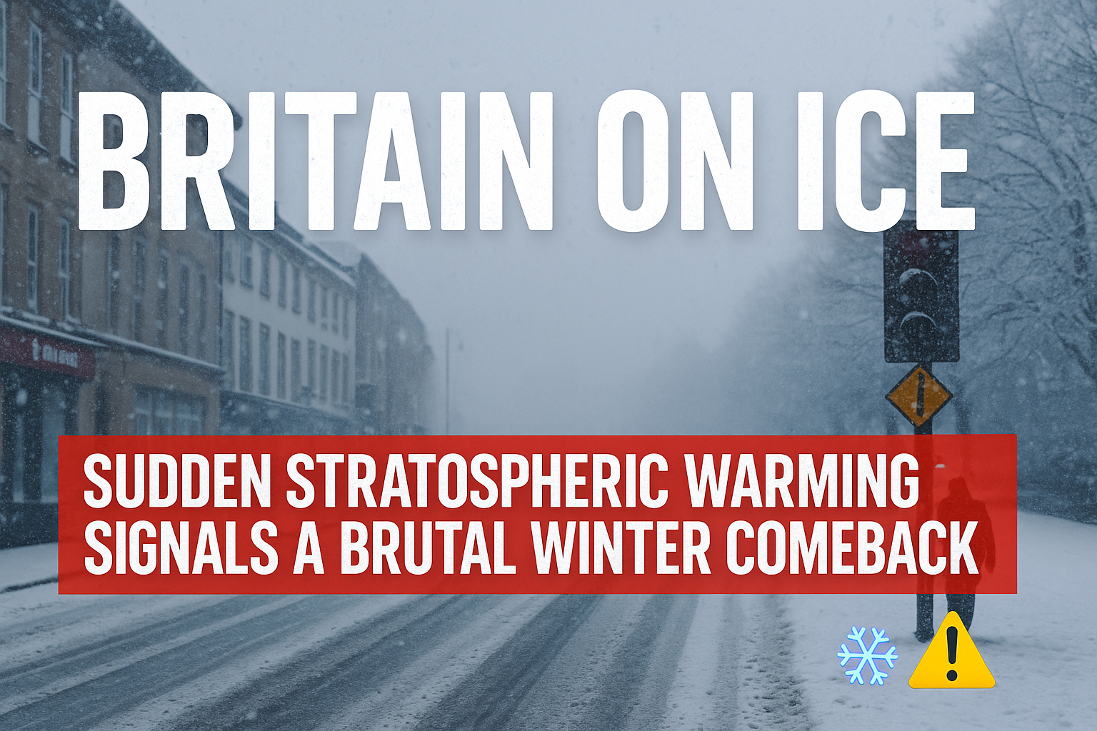 Britain on Ice — Sudden Stratospheric Warming Signals a Brutal Winter Comeback