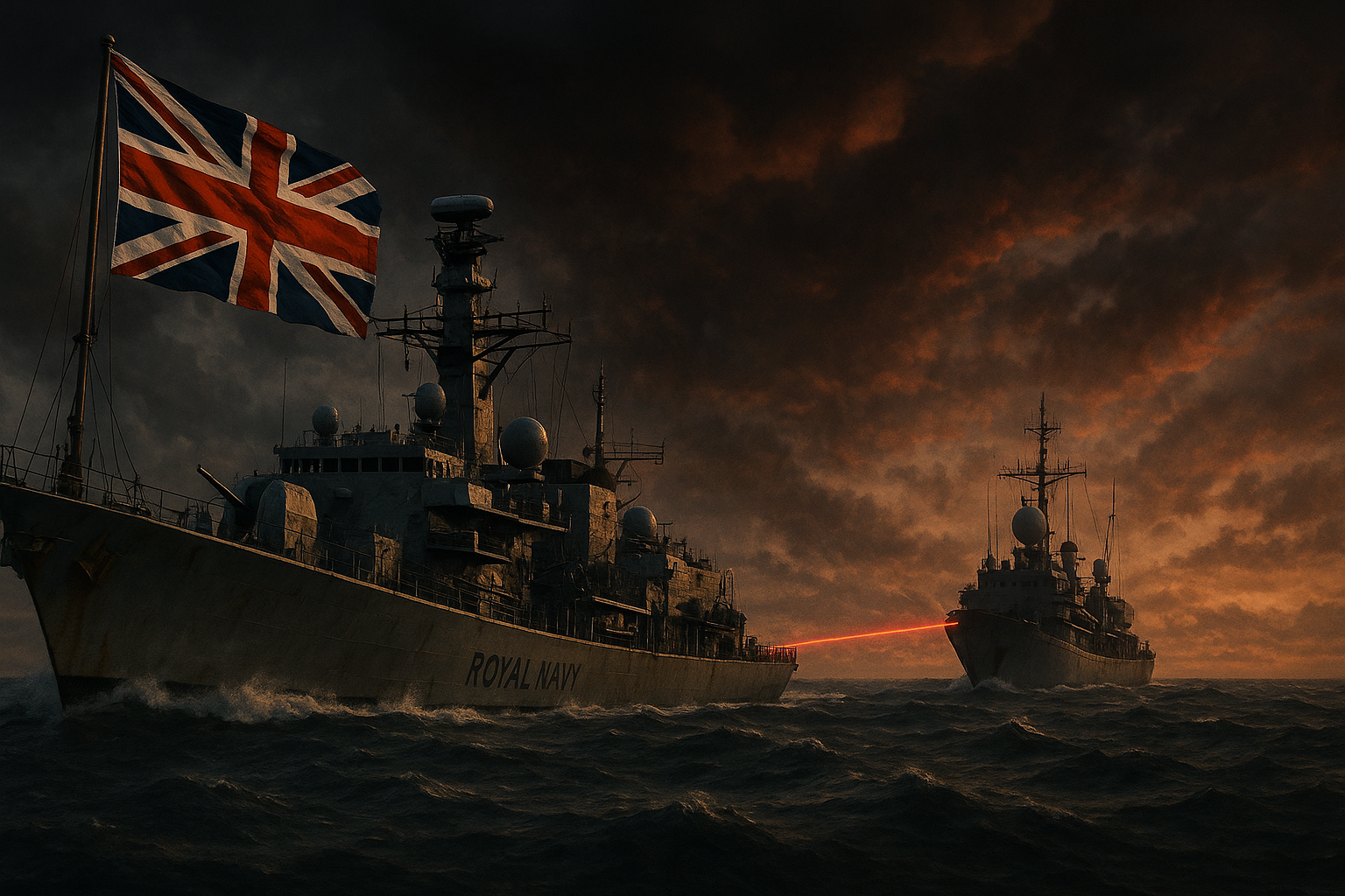 Tension with Russia escalates as UK warns over spy ship near waters