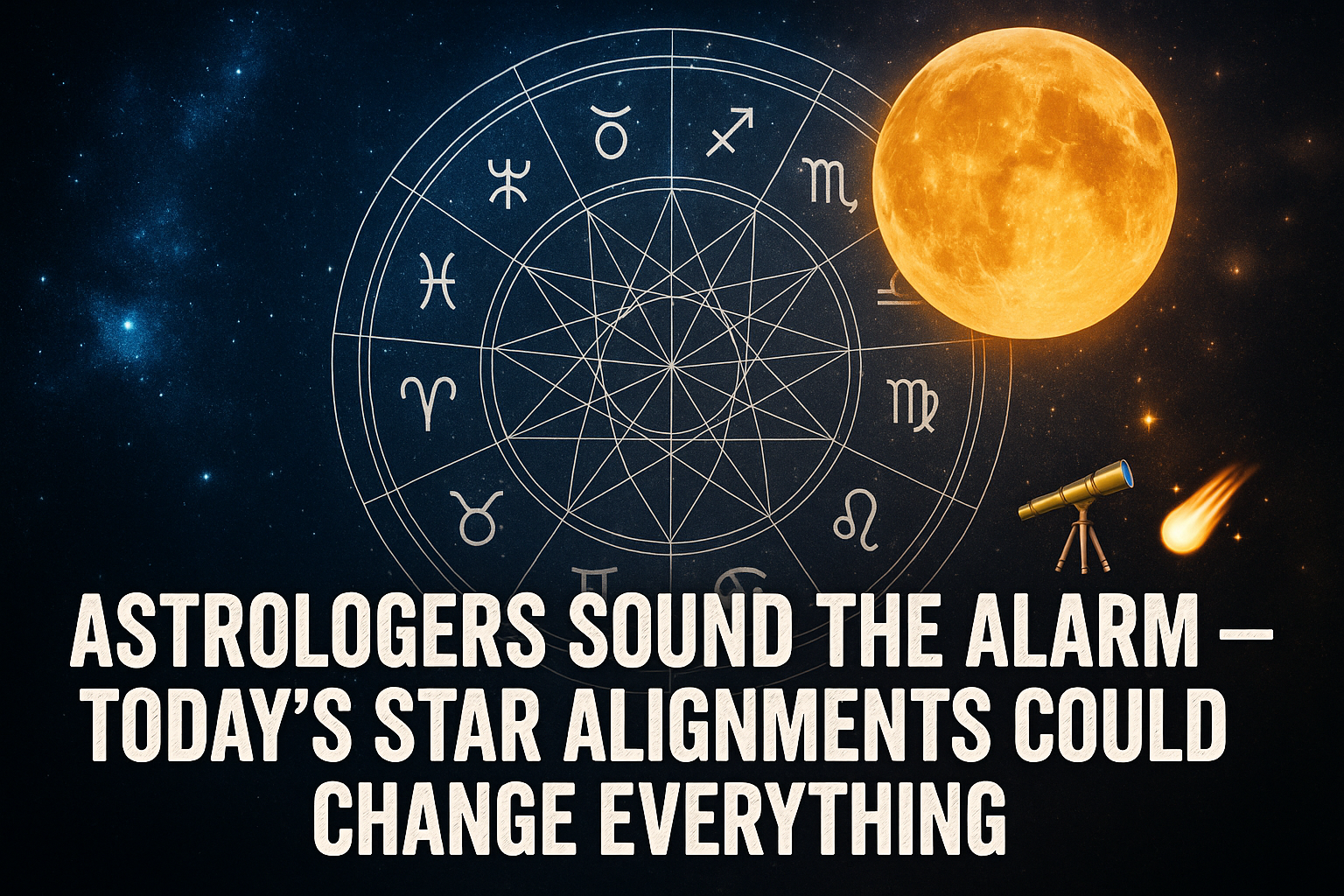 Astrologers Sound the Alarm: Today’s Horoscope Warning vs The Science Behind It