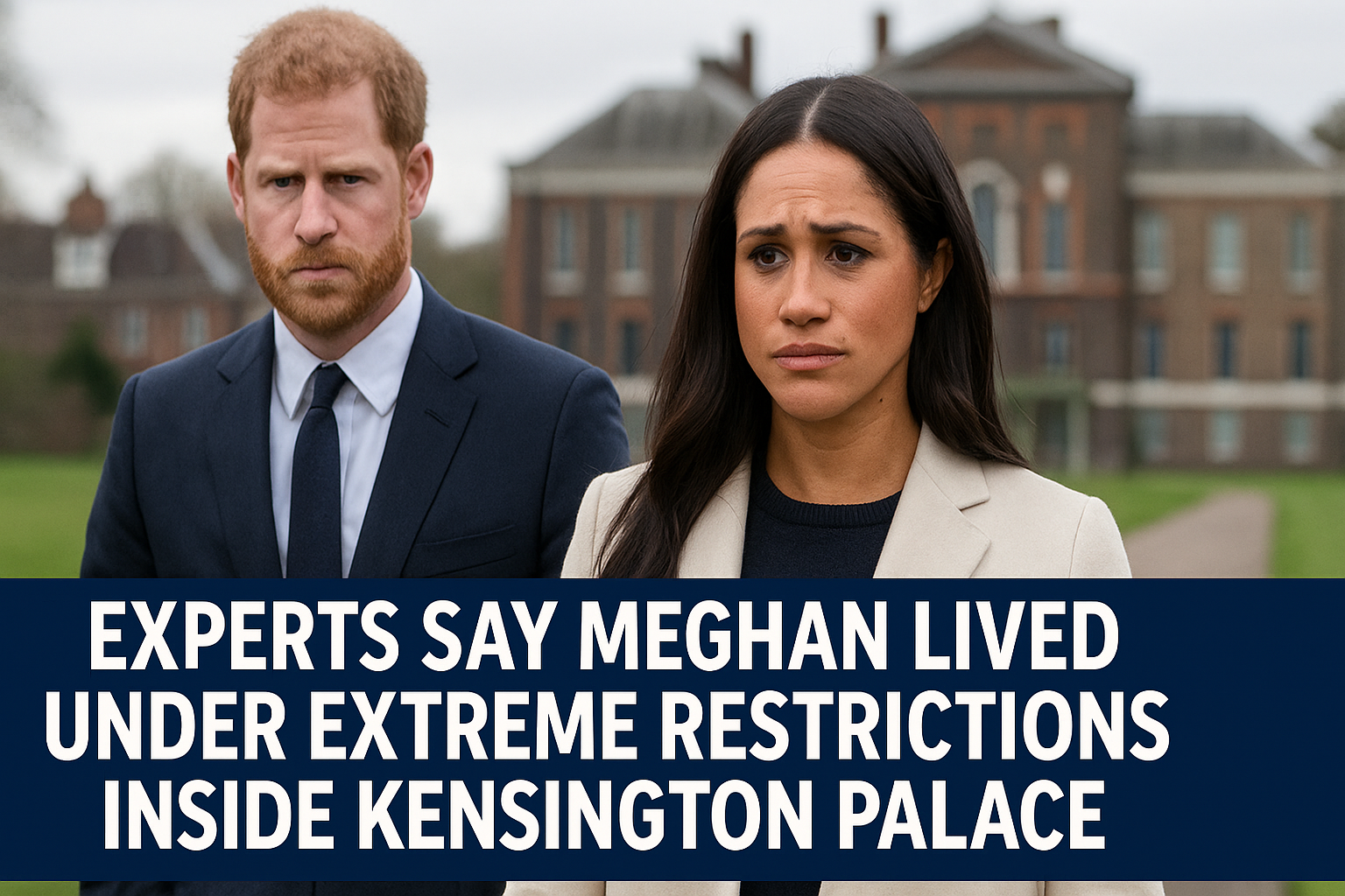 Experts Say Meghan Lived Under Extreme Restrictions Inside Kensington Palace